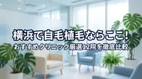 横浜で自毛植毛ならここ！おすすめクリニック厳選12院を徹底比較